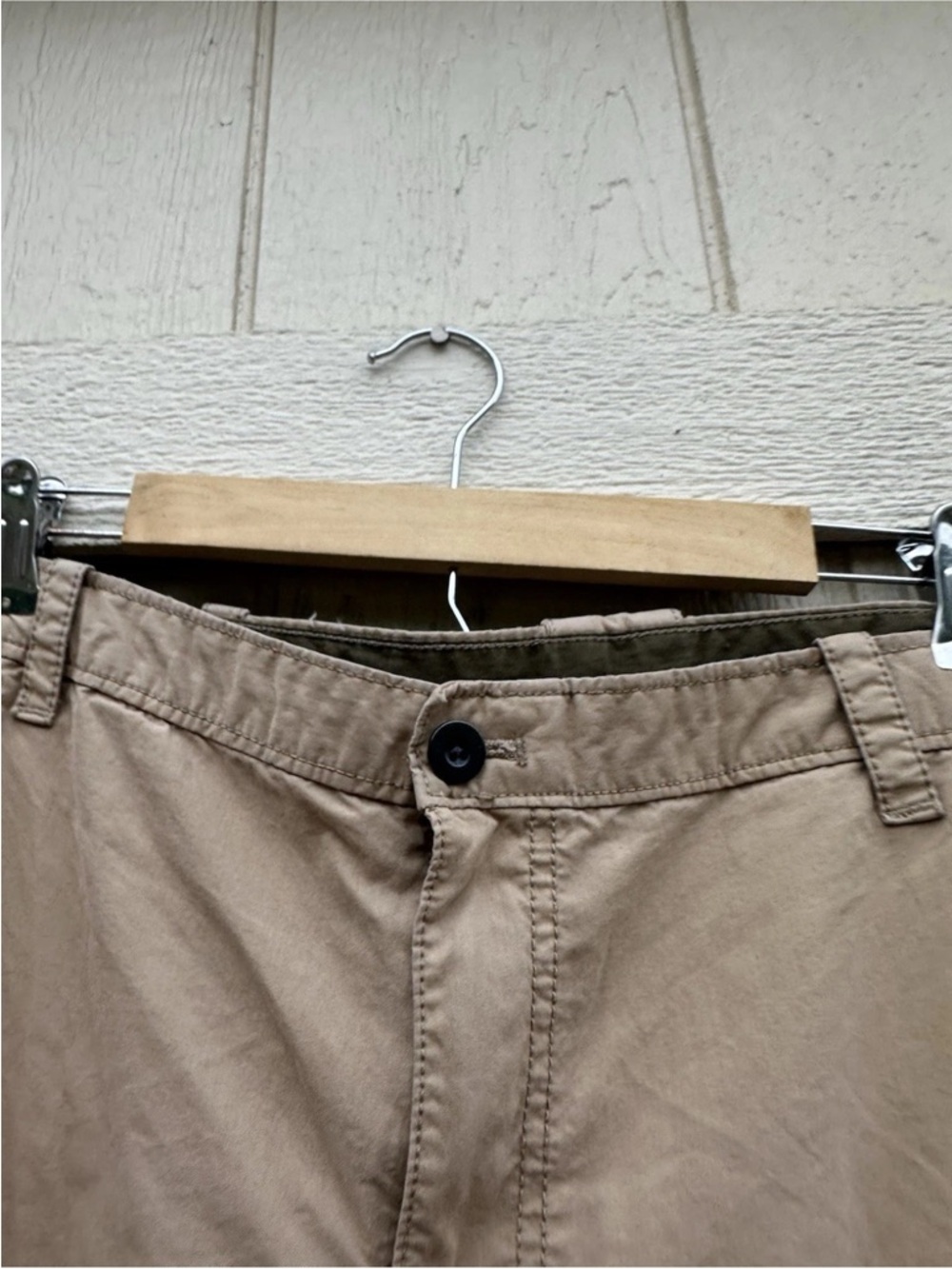 Timberland Men's Nylon Zip-Off Fly Fishing Pants Large (38X30 Brown/Tan - Picture 6 of 9